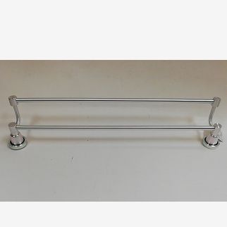 The towel bar is a space aluminum towel bar with two high and low poles details Picture