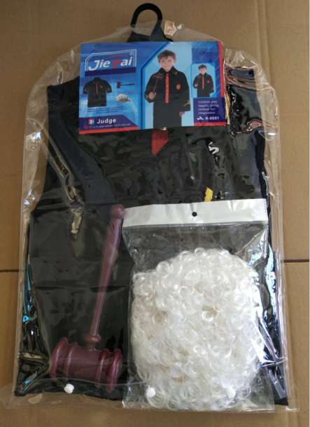 K—0051法官服舞会服装节日服装万圣节服装节日用品表演服装派对用品节日道具舞会用品万圣节用品舞台妆产品图