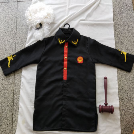 K—0051法官服舞会服装节日服装万圣节服装节日用品表演服装派对用品节日道具舞会用品万圣节用品舞台妆