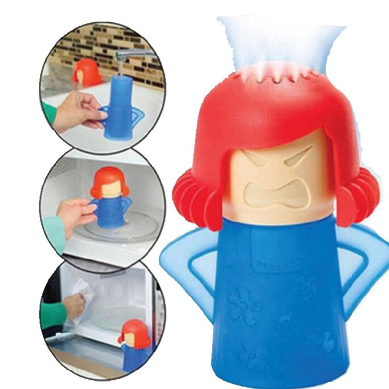 Angry mom microwave cleaner