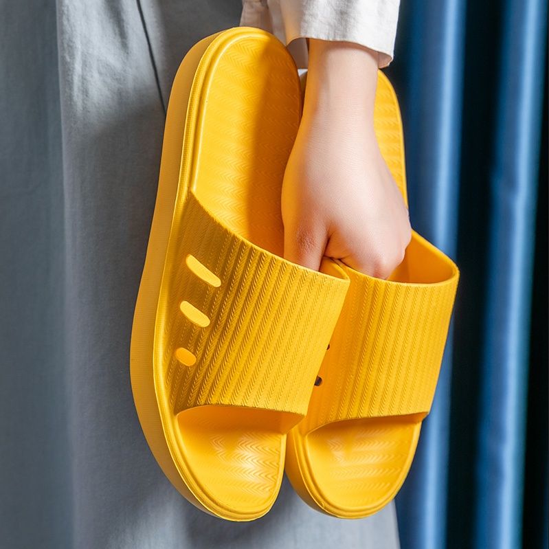 Summer household household bath plastic shower EVA bottom slippers female summer men's bathroom anti-skid couple four seasons a DE-29 full figure