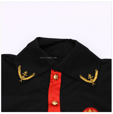 K—0051法官服舞会服装节日服装万圣节服装节日用品表演服装派对用品节日道具舞会用品万圣节用品舞台妆详情图3