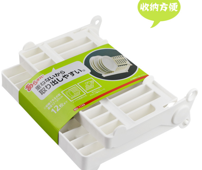 厨房置物架塑料碗架沥水收纳架盘子碟子架碗柜用具餐具储物架子详情图1