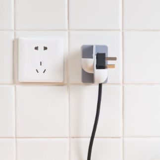 电源线插头挂钩