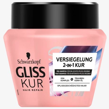 Schwarzkopf 施华蔻 2合1 防分叉头发护理油 300ml