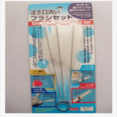 Spout cleaning brush Small kitchen water spout brush cup brush Cleaning brush