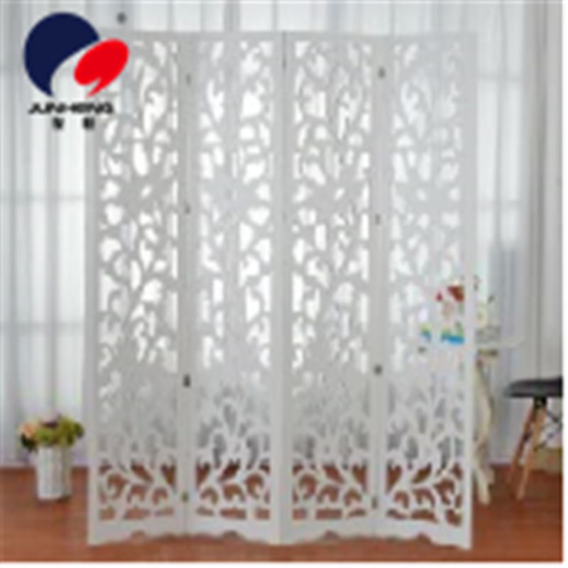 ZW2479D carved and hollowed-out screen partition for living room decoration, lattice background wall, modern PVC high-density board details Picture
