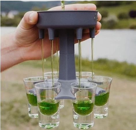 Rotating wine glass holder 6 points Wine holder +6 glasses