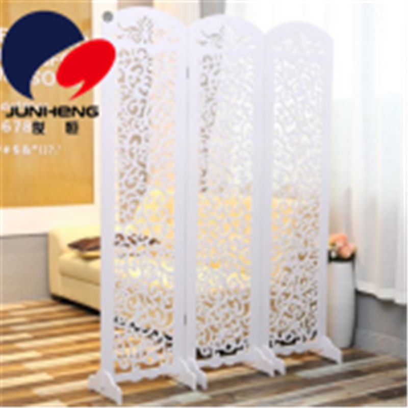 ZW2479D carved and hollowed-out screen partition for living room decoration, lattice background wall, modern PVC high-density board Item Picture