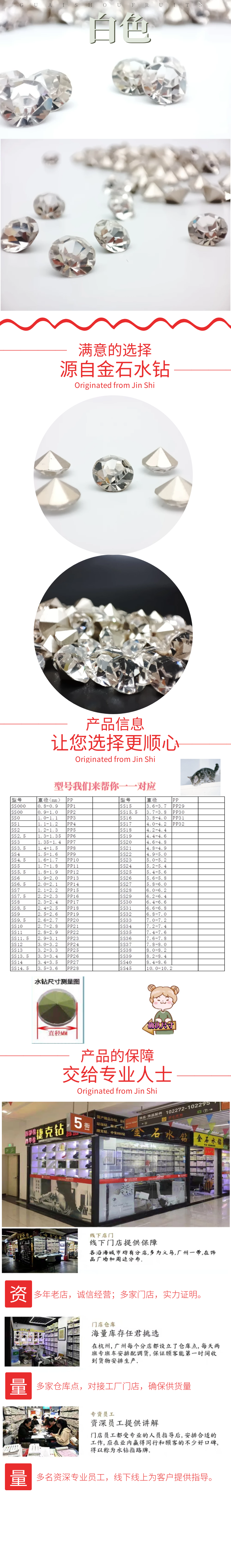 Xiangqin Original pointed-bottom water diamond and white diamond jewelry claw-chain watch with diamond setting and touch-up, nail polish diamond SS28 detail image 1