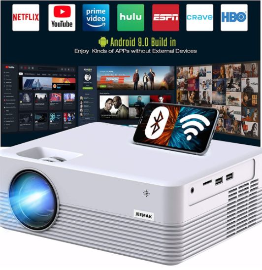 PINYA Q351 WiFi Wireless Mirroring LED 720P Mini Portable Projector Home Theater Video Movie Projectors