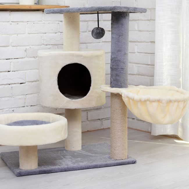 Lechong Cat House distributes cat climbing frames, cat scratching boards and cat trees details Picture