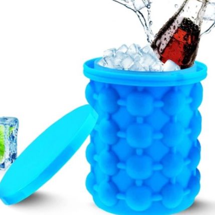硅胶冰桶 冰杯 硅胶制冰块器