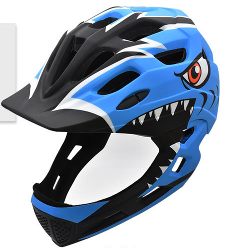 乐清摩配自行车安全头盔卡通动漫头盔细节图