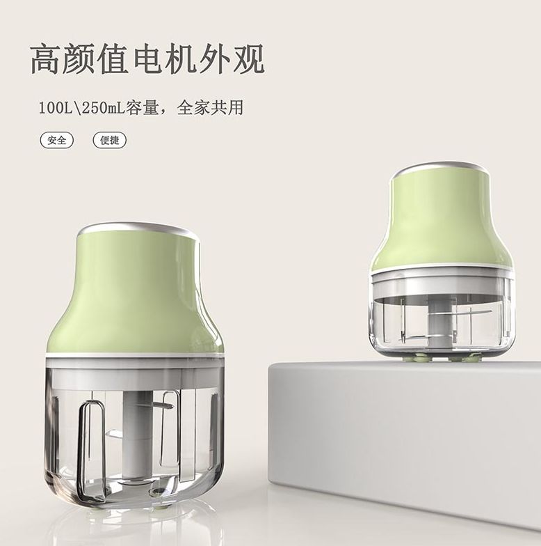 New mini electric garlic puree machine, household portable garlic mashing device, complementary food machine, multi-functional kitchen wonder, direct supply from the manufacturer Specification image