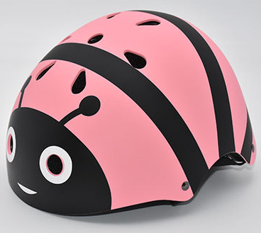 乐清摩配儿童骑行安全头盔卡通可爱瓢虫产品图