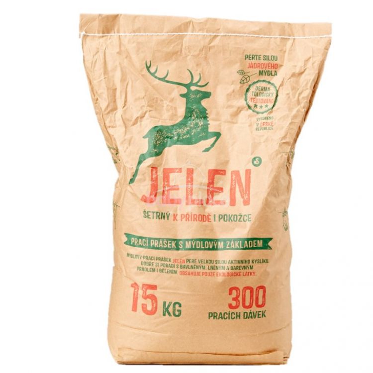 捷克鹿头牌JELEN洗衣粉15Kg