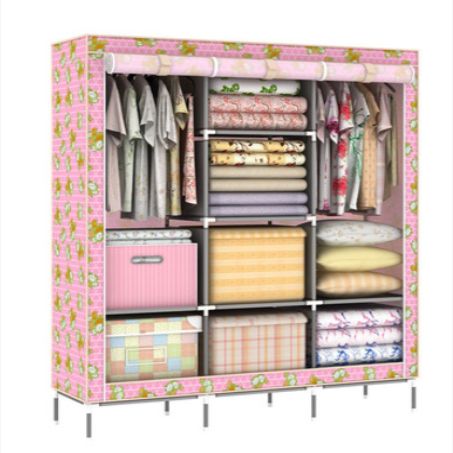 Oversized simple wardrobe 175*130*45cm