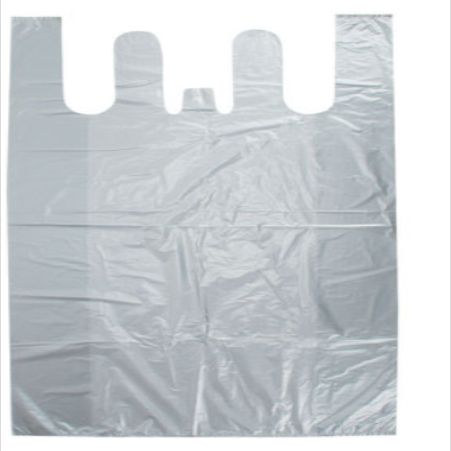 Silver gray large plastic bag 55*80cm