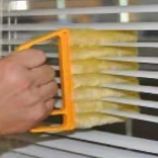Screen window shutter curtain air conditioning outlet dust brush