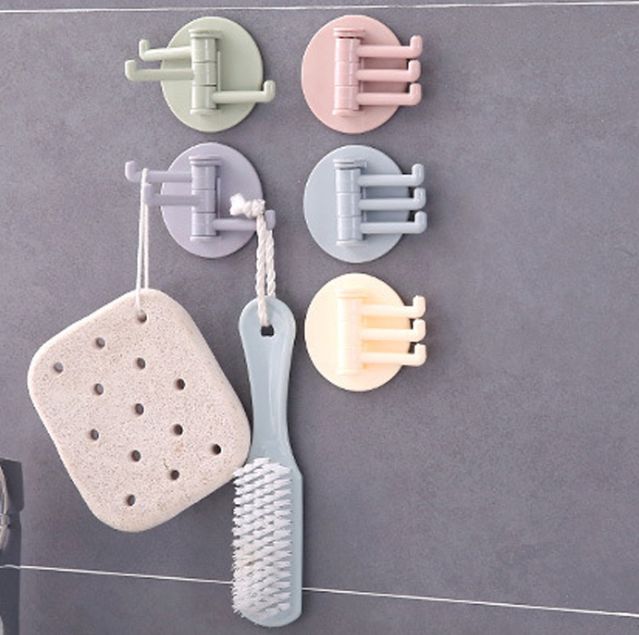 Seamless paste rotary multi-function hook