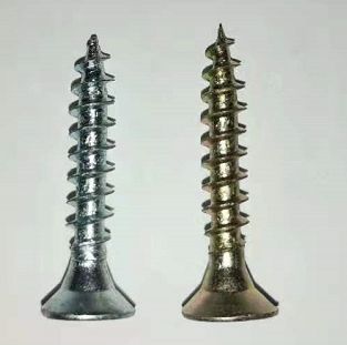  米字沉头纤维板钉 POZI DRIVE FLAT HEAD CHIPBOARD SCREW 