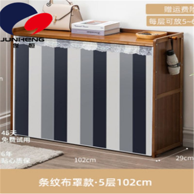 简易鞋架子门口经济型多层防尘家用室内楠竹鞋柜收纳神器A1225详情图3