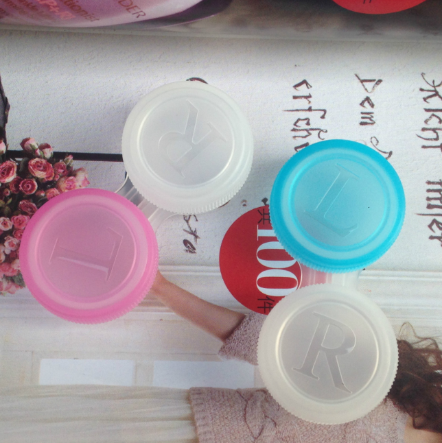 T contact lens case, colored contact lens case, contact lens companion case detail image 2