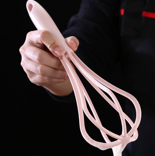 Zhenghui Creative manual egg beater Color silicone mixer Cream beater