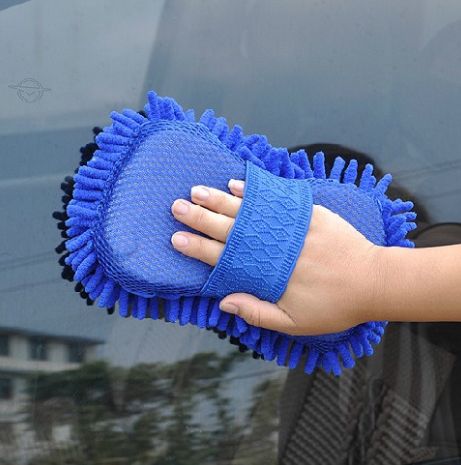 洗车用海绵手套雪尼尔大号珊瑚虫擦车海绵
