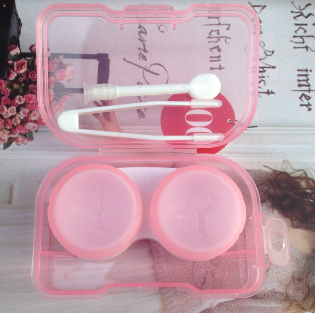 T contact lens case, colored contact lens case, contact lens companion case detail image 4