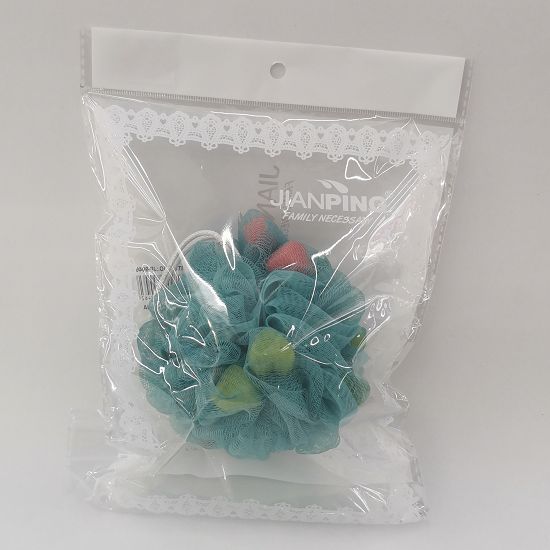 浴花/海绵浴球/沐浴清洁白底实物图