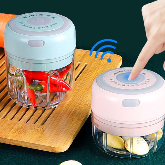 Electric garlic stamping machine Garlic puller garlic mincing machine Garlic shredder garlic punching machine