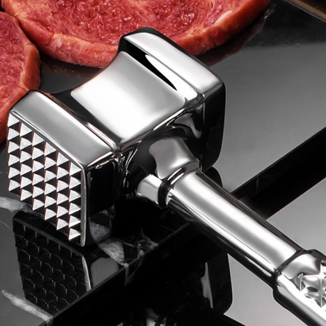 304 stainless steel meat tenderizer Kitchen home steak hammer tenderizer tool