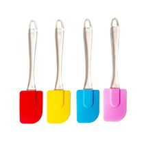 Separate large scraper with transparent handle