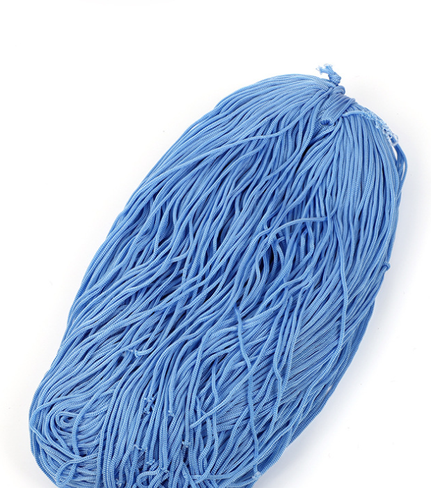 Hollow thread hook shoes, bags, hand-woven binding rope, colorful wear-resistant summer cool hats, sun hats, dolls, handicrafts thread detail image 2