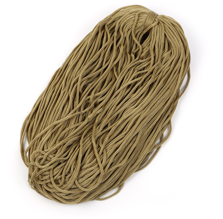 Hollow thread hook shoes, bags, hand-woven binding rope, colorful wear-resistant summer cool hats, sun hats, dolls, handicrafts thread detail image 4