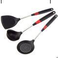 Silicone kitchenware set colander