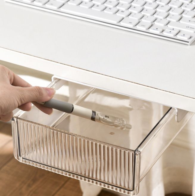 Small drawer storage box under the desk