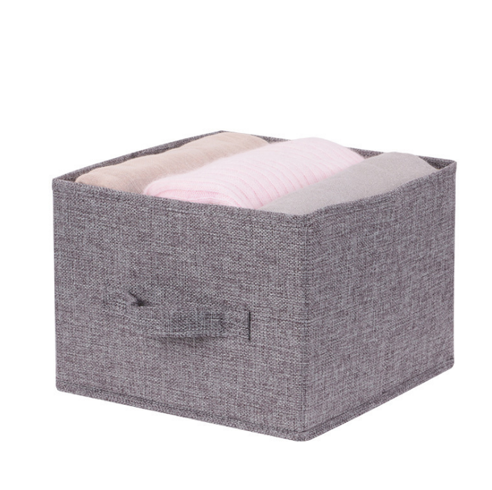 棉麻抽屉式收纳衣柜详情图3