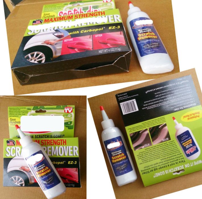 Car scratch repair cream