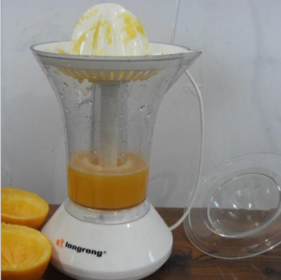 Small electric household lemon and orange juice machine