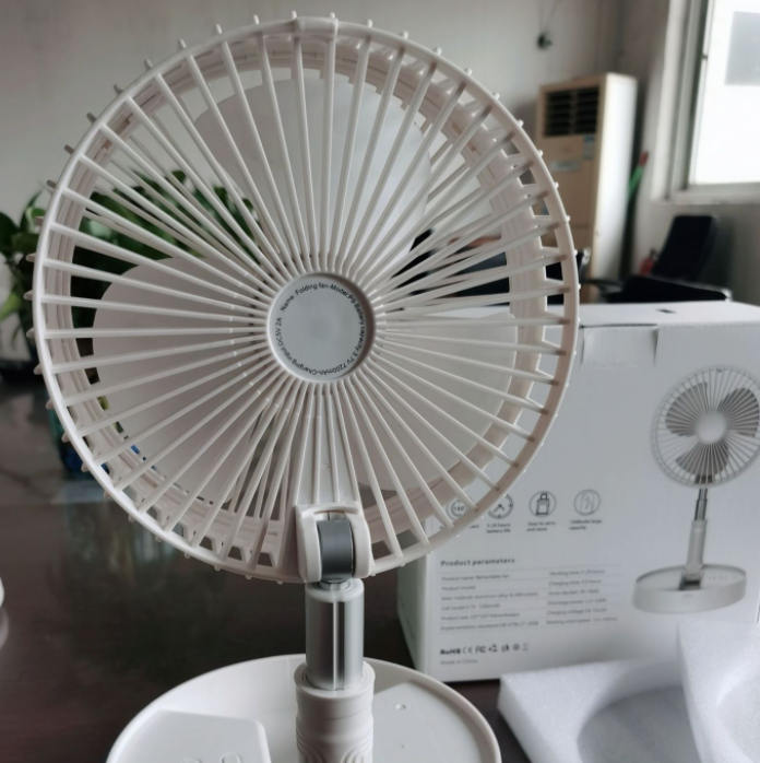 折叠风扇USB多功能便携式家用收纳伸缩创意风扇详情图5
