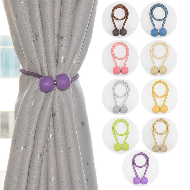Curtain earphone magnetic buckle