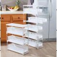 5 floor drawer type kitchen bathroom slot organizer