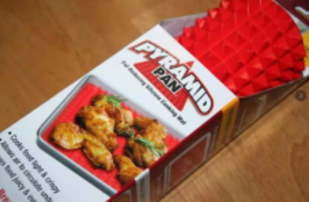 Cross-border supply PYRAMID PAN silicone baking tray Pyramid baking tray Microwave oven without packaging details Picture