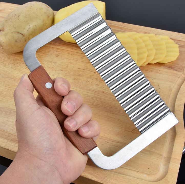 304 stainless steel thickened potato wave breaker