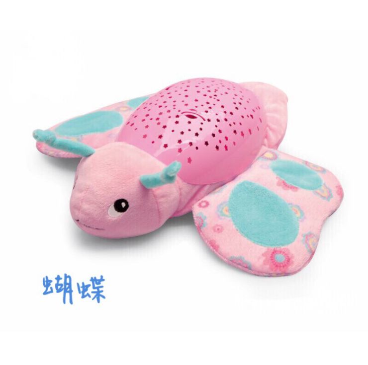 Children's animal electric music starry sky projection lamp hippopotamus elephant sleeping lamp Soothing sleep plush toy Specification image
