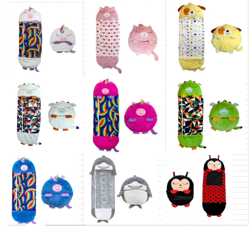 Happy Nappers cross-border Amazon sleeping bags for children, featuring large cartoon animals, are selling well in foreign trade detail image 7