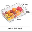 Clear plastic freezer finish artifact box